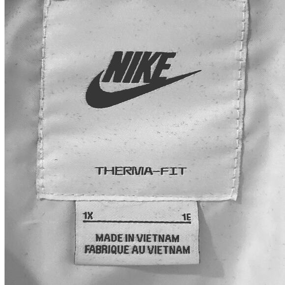 Nike Classic Puffer Therma-FIT Loose Hooded Jacket-Womens 1X plus size. - Picture 5 of 8